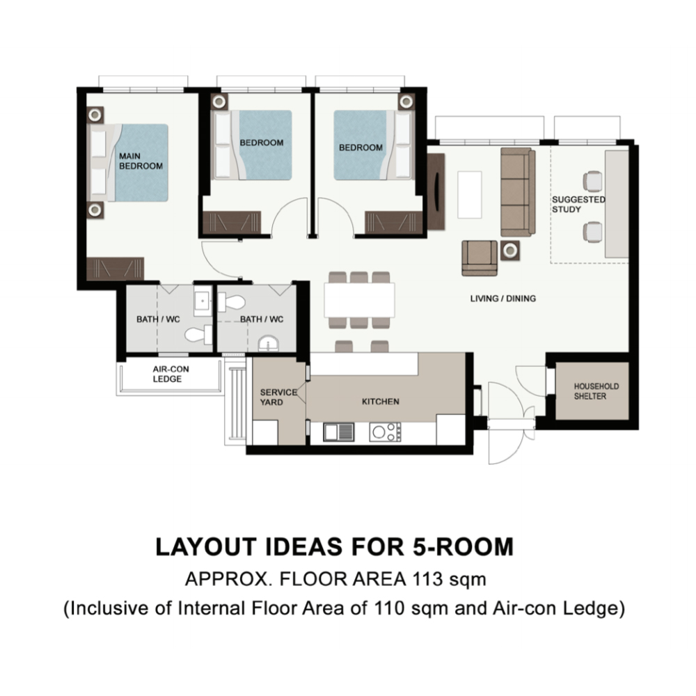 3-Room BTO Example